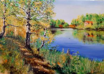 Blue Bay (Autumn Pond). Gribanov Igor