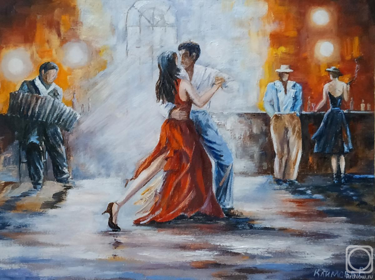 Klimova Vera. In the rhythm of tango (based on the work of Willem Haenraes)