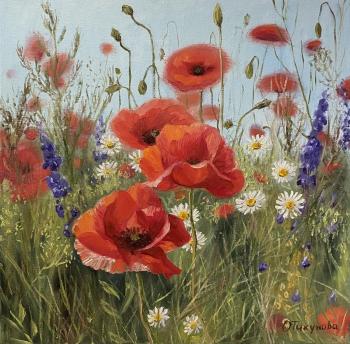 Poppies (Poppies Painting). Tikunova Olga