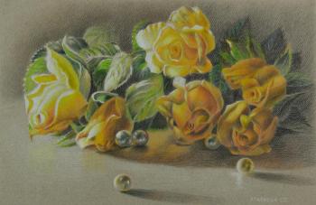 Yellow roses. Khrapkova Svetlana