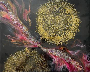 Mandala of Wisdom (Feng Shui Paintings For Home). Velinskaya Olga