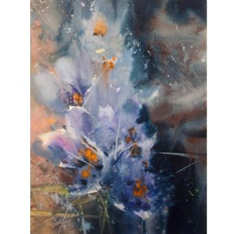 From the series: "Spring Flowers" (The Flowers In Watercolor). Orlenko Valentin