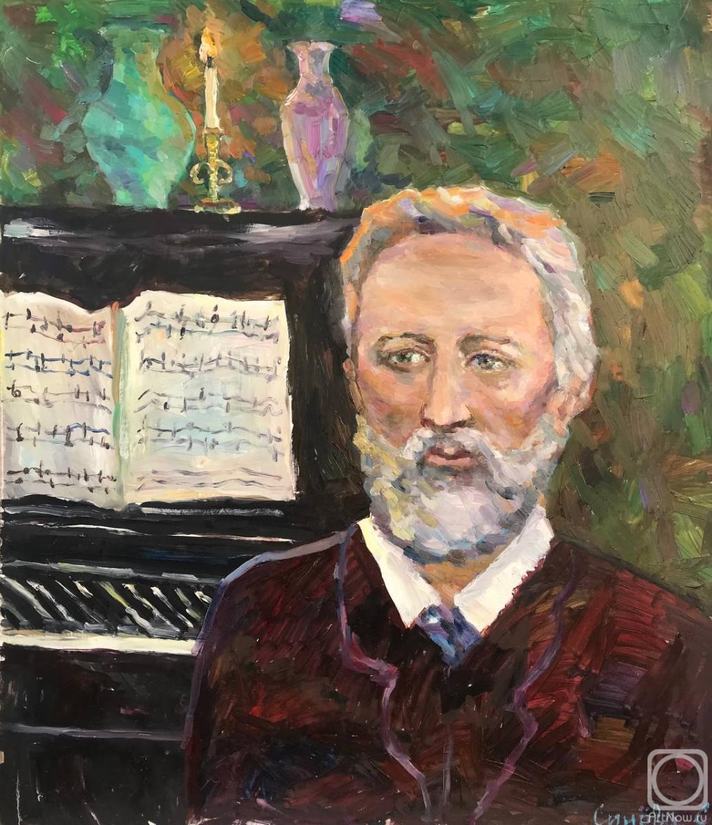 Sineva Svetlana. Portrait of Tchaikovsky