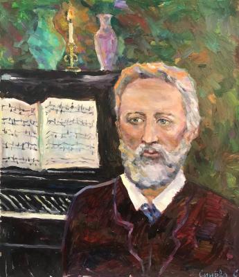 Portrait of Tchaikovsky. Sineva Svetlana