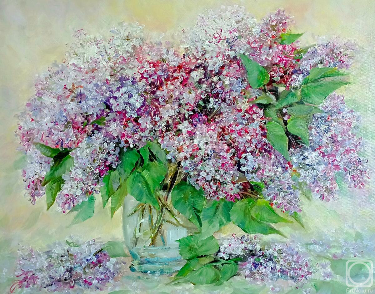 Rodionova Svetlana. Still life with lilacs