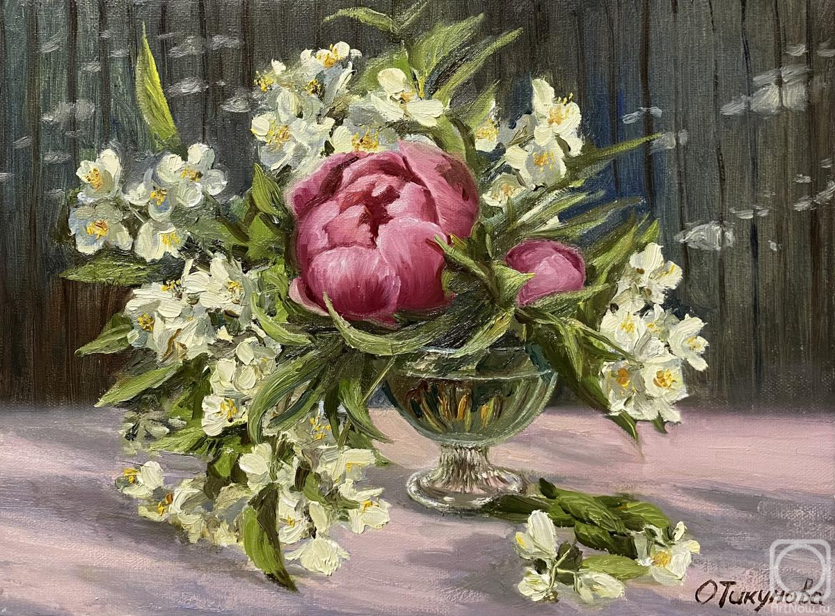 Tikunova Olga. A fragrant bouquet of flowers