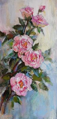 Roses (Painting Of Biryukova Lyudmila). Biryukova Lyudmila