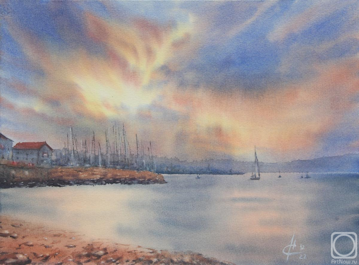 Sedyh Natalya. Sunset in Alachati