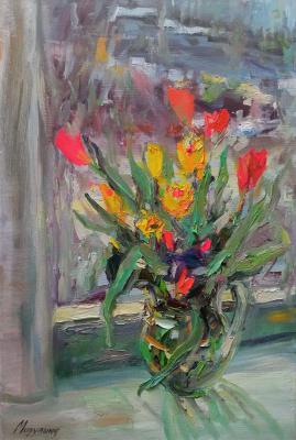 Spring! (Tulips In A Vase). Mizulina Olga