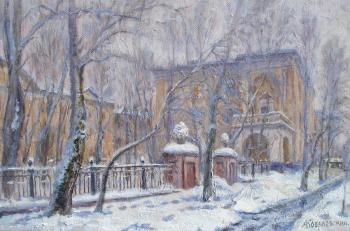 Moscow. Winter. 6th Park Street (Winter In Moscow). Kovalevscky Andrey