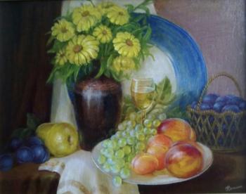 Still life with fruit. Syachina Galina