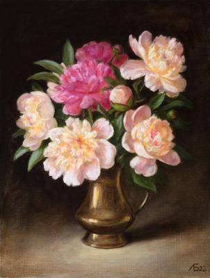 Peonies (Floral Painting). Bogutskaya Lyudmila