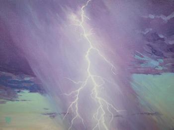 Lightning (Skies). Fyodorova-Popova Tatyana