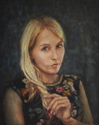Portrait of Elena. Korepanov Alexander