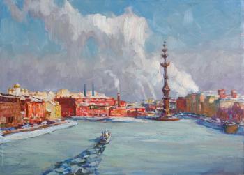 Soon the ice will break (Ice On The River). Katyshev Anton