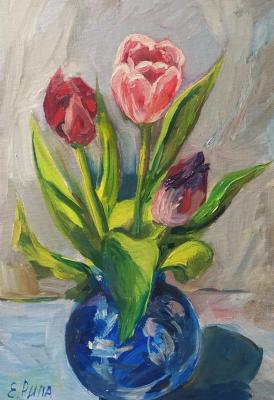 The First Tulips of Spring. Ripa Elena
