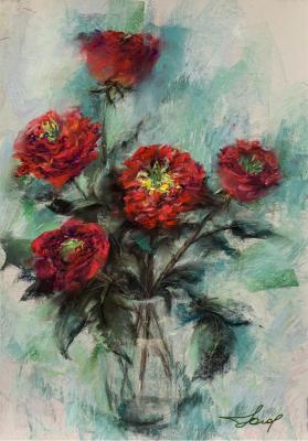 Give me roses (Painting With Pastels). Golovach Svetlana