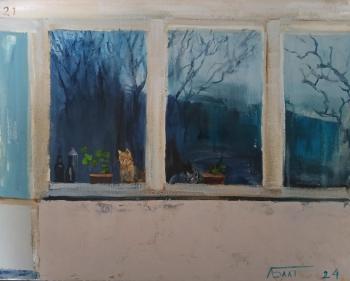 Akademichka, 21, workshops (Cat In Window). Baltrushevich Elena