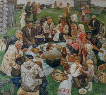 Big an ear on Seliger (Big Lake). Naumkinv Viktor