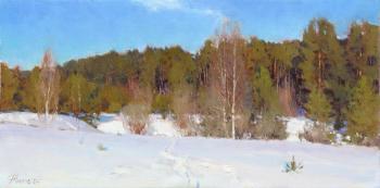 Two days until spring (February S Forest). Zhilov Andrey