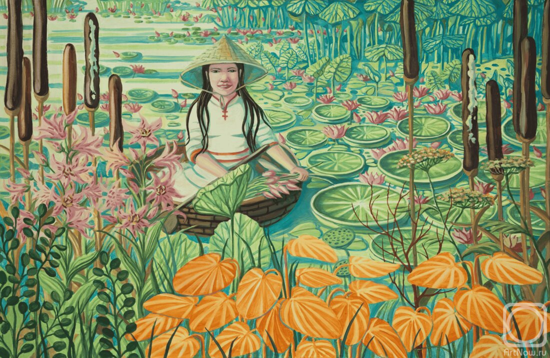 Nomokonova Olga. Lotus Picking