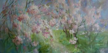 Cherry blossoms (Bloom Clouds). Anisimova Galina