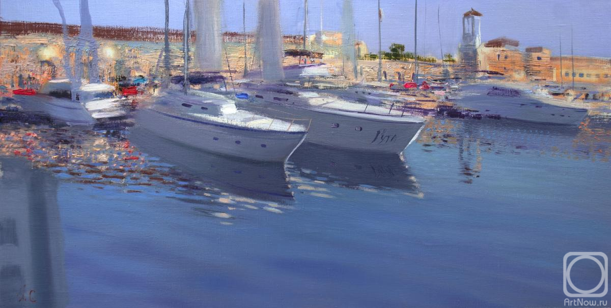 Skorobogatov Ivan. Morning in Sochi