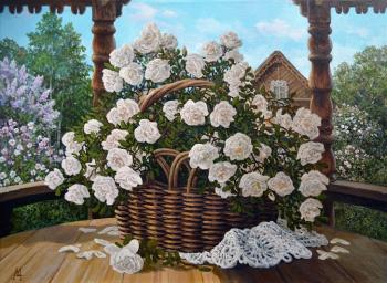 Wild Roses (Basket Of Roses). Melnikov Alexander