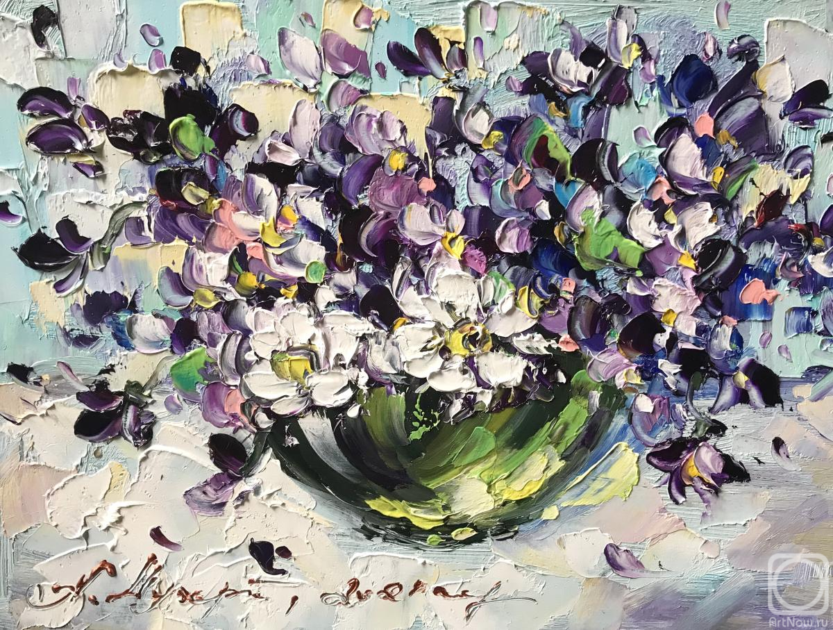 Shubert Anna. March bouquet, violets