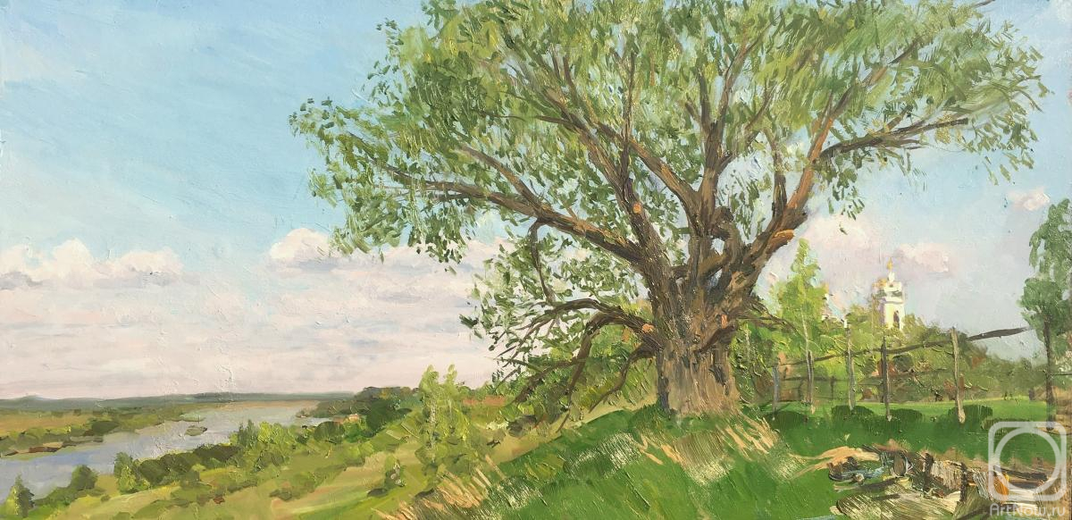 Cheglyakov Andrey. Tree on the hill. Konstantinovo