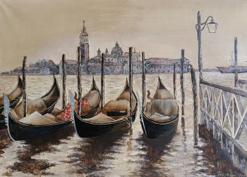 Morning in Venice (Painting Venice In The Interior). Golubtsova Nadezhda