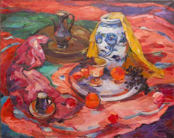 Still life with a Chinese vase (Still Life With A Cup). Karpunina Vitoria