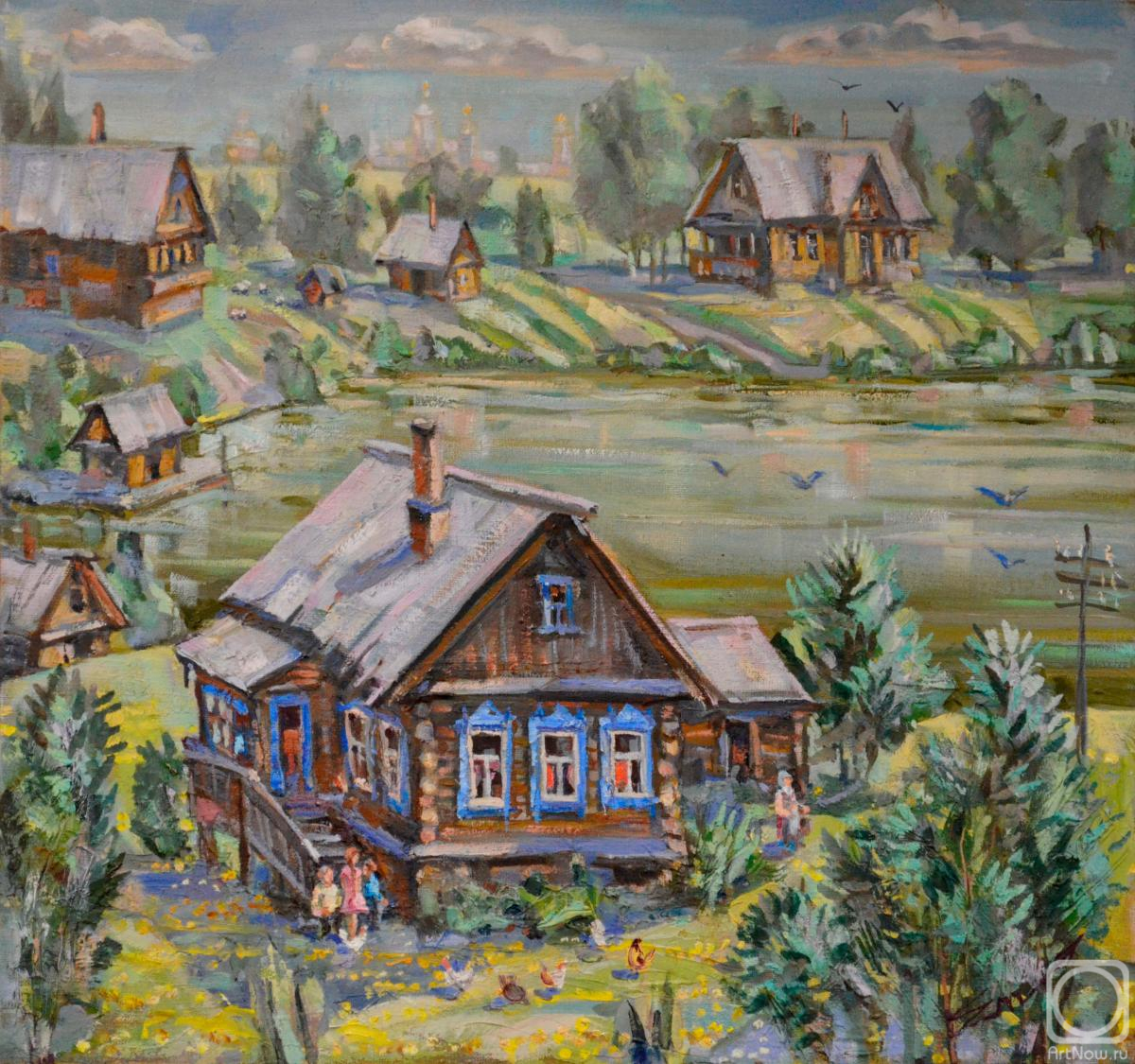 Myagkov Evgeniy. Fisherman's settlement in the vicinity of Galich