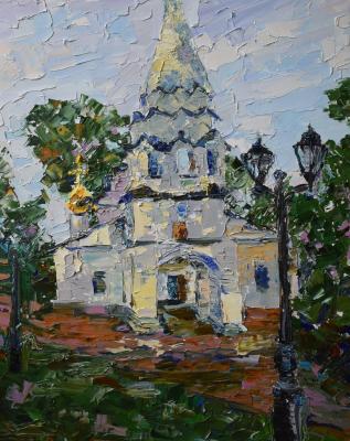 Striving upward. The Small or Old Cathedral of the Don Icon of the Mother of God. Samorodova (Kiseleva) Elena