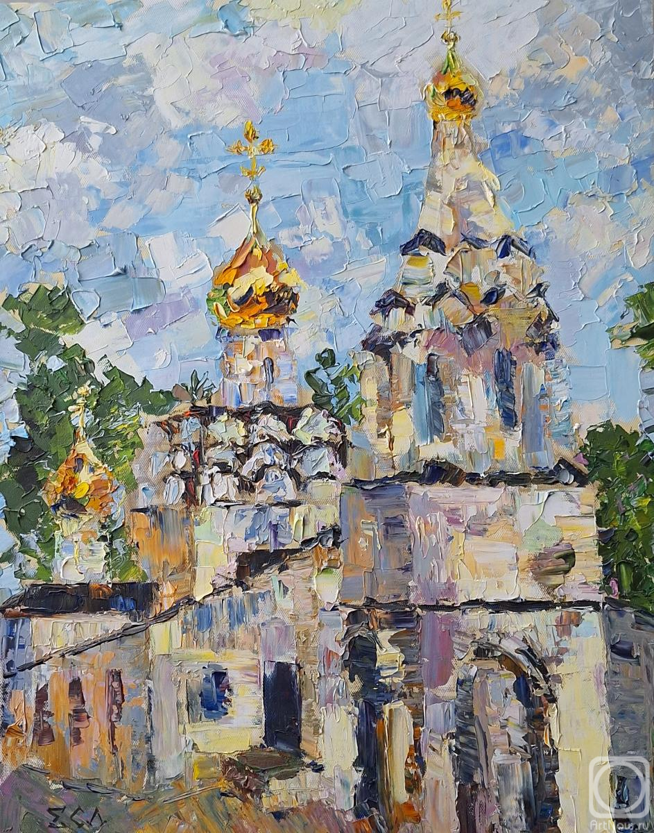 Samorodova (Kiseleva) Elena. The triumph of Light. The Small or Old Cathedral of the Don Icon of the Mother of God