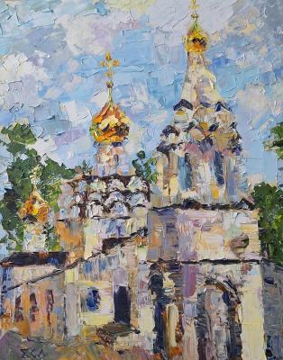 The triumph of Light. The Small or Old Cathedral of the Don Icon of the Mother of God. Samorodova (Kiseleva) Elena