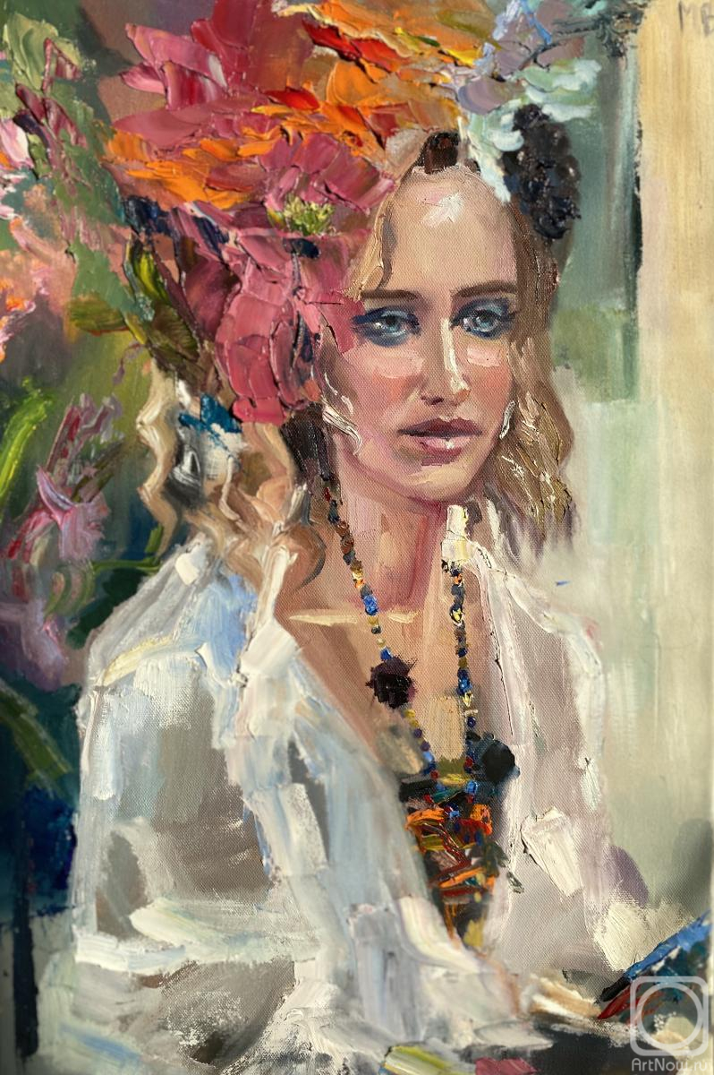 Bogdanova Mariya. Portrait of Anastasia