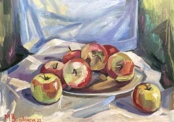 Apples from village. Bogdanova Mariya