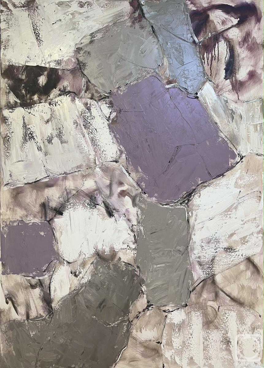 Skromova Marina. Abstract gray-purple tones