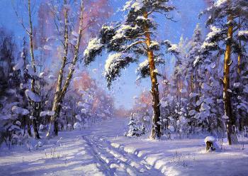 Frost and sun (Pine Tree). Nesterchuk Stepan