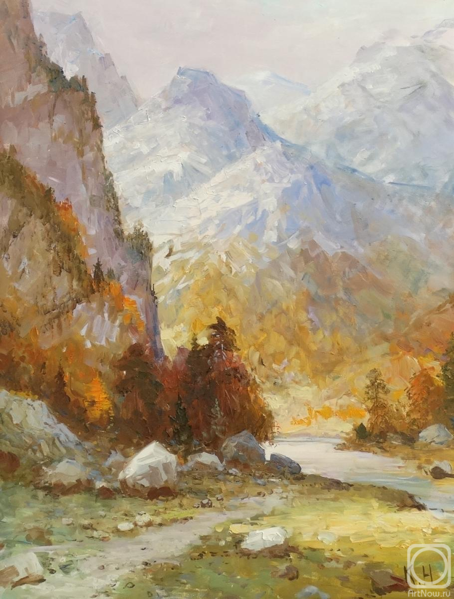 Komarov Nickolay. Autumn in the mountains