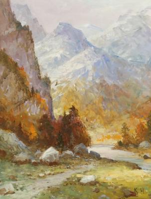 Autumn in the mountains. Komarov Nickolay