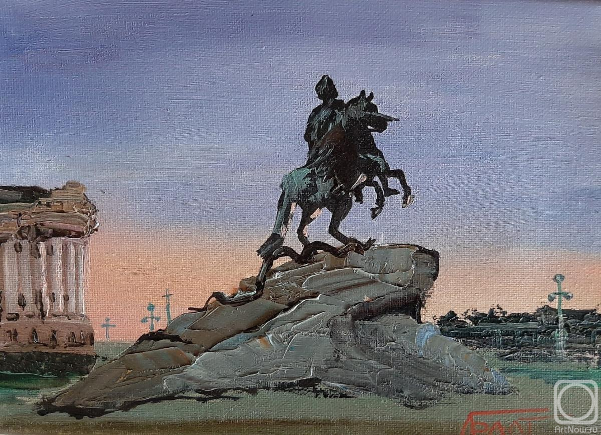 Baltrushevich Elena. Bronze Horseman