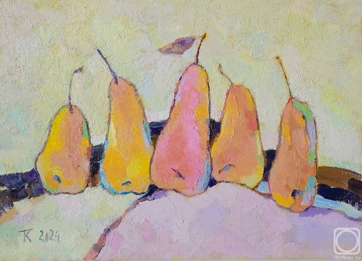 Koltsova Tatiana. Pears