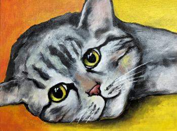 Paphnuty (Cat Portrait). Knyazheva-Balloge Maria