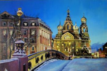 It's getting late (Petersburg In Winter). Pautov Igor