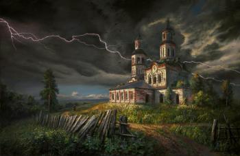 Thunderstorm. Sun Ray. Balakirev Andrey