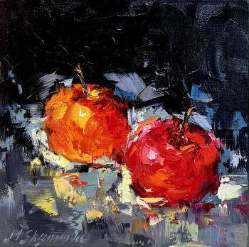 Apples (Still Life Painting In The House). Skromova Marina