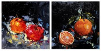 Fruits (Diptych Painting). Skromova Marina
