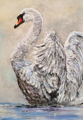 Swan (Abstract Art). Litvinov Andrew